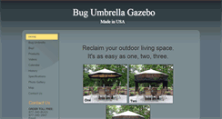 Desktop Screenshot of bugumbrella.com